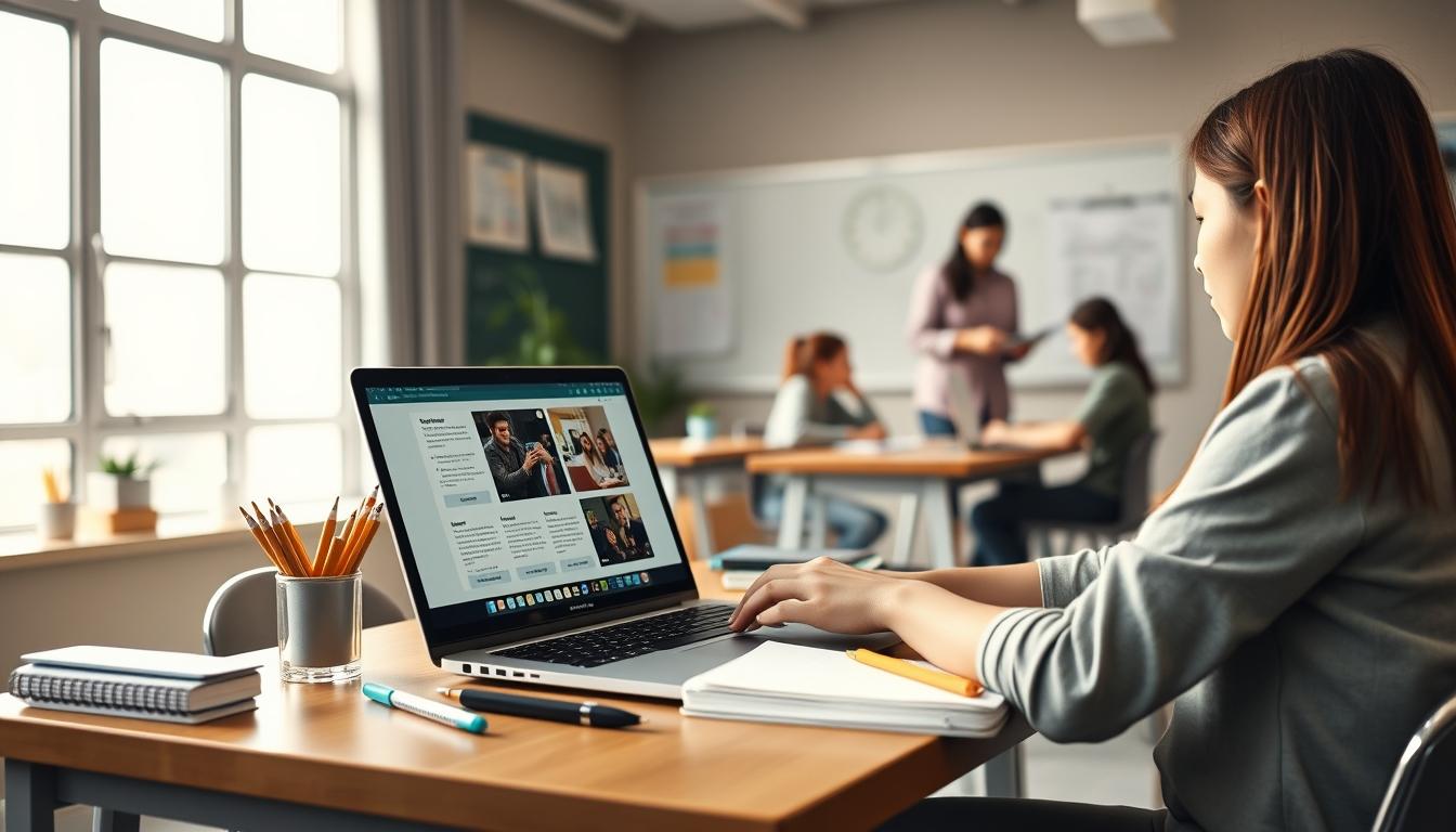 Organized study environment supporting productive learning
