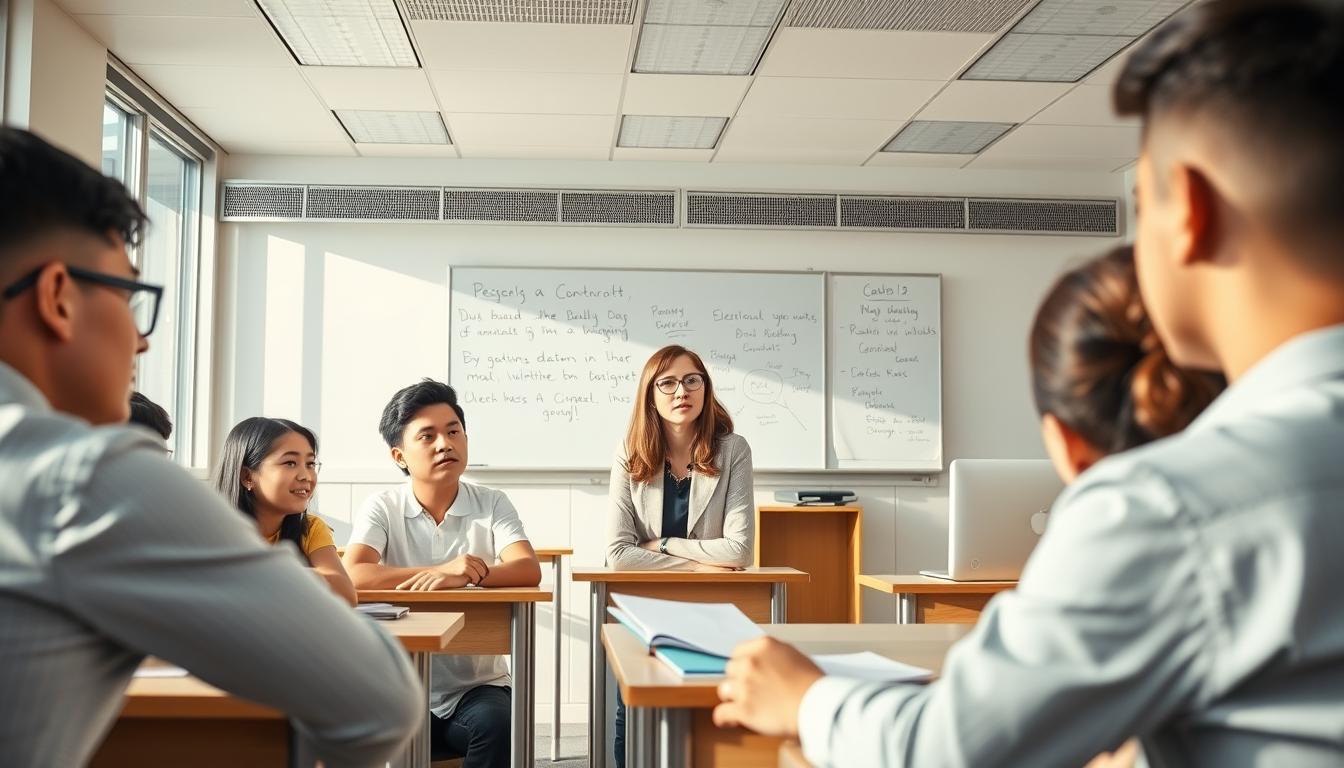 University campus and academic environment in Springfield